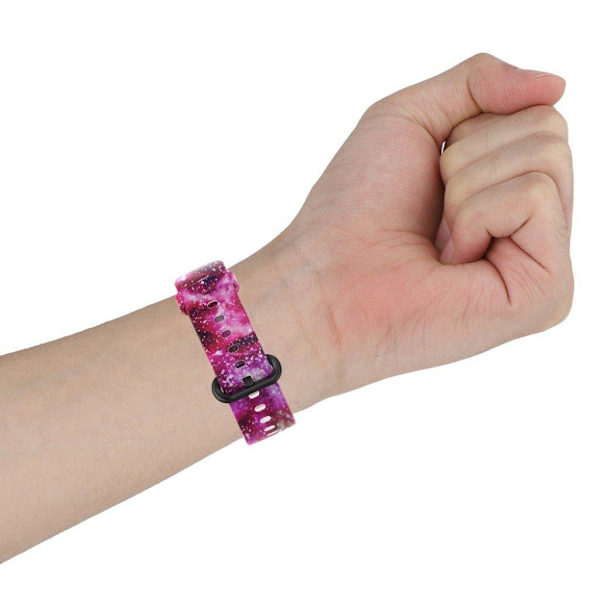 Xiaomi Mi Watch Lite / Redmi Watch colorful pattern silicone watch band - Colorful Skull multifärg