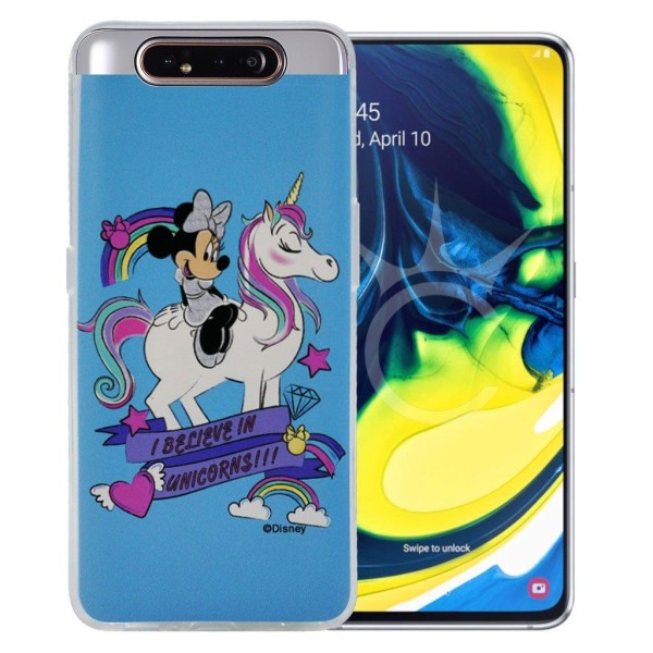 Minnie Mouse #37 Disney cover til Samsung Galaxy A80 - Blå Blue