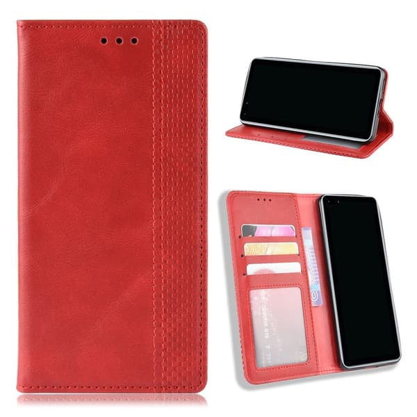 Bofink Vintage Huawei P40 Pro Plus kotelot - Punainen Red