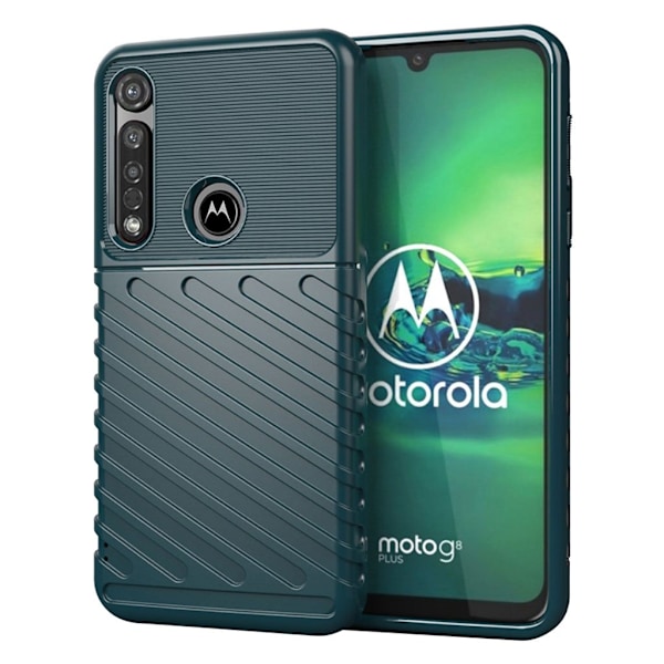 Thunder Motorola Moto G8 Plus skal - Grön Grön
