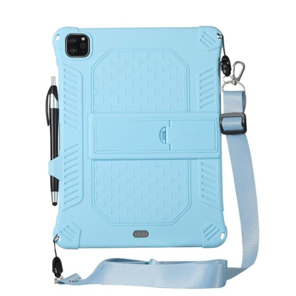 iPad Pro 11 inch (2020) / (2018) solid theme leather flip case - Blue