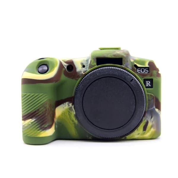 Canon EOS RP silikondeksel - Kamuflasje Green