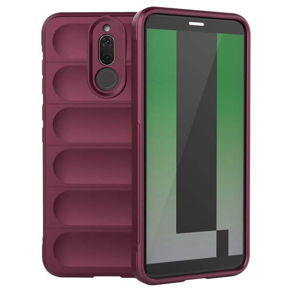 Blødt grebsformet cover til Huawei Mate 10 Lite - Rød Red