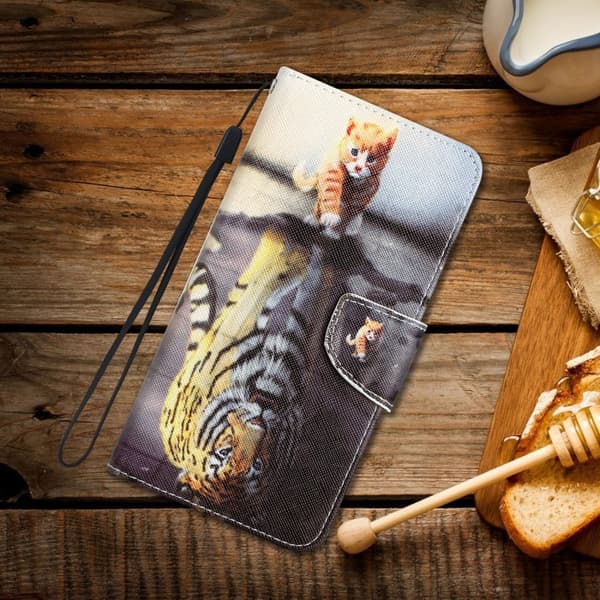 Wonderland Samsung Galaxy A34 5G Flippetui - Tiger Yellow