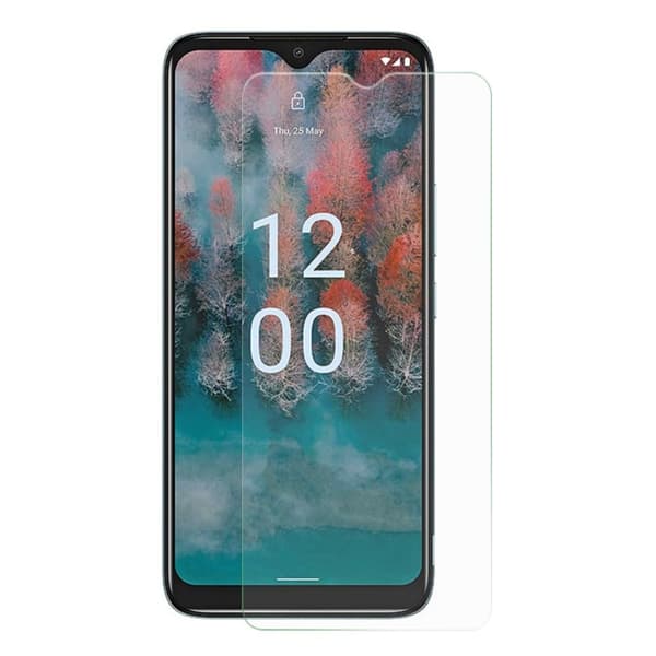 0.3mm karkaistua lasia Nokia C12 näytönsuojat Transparent
