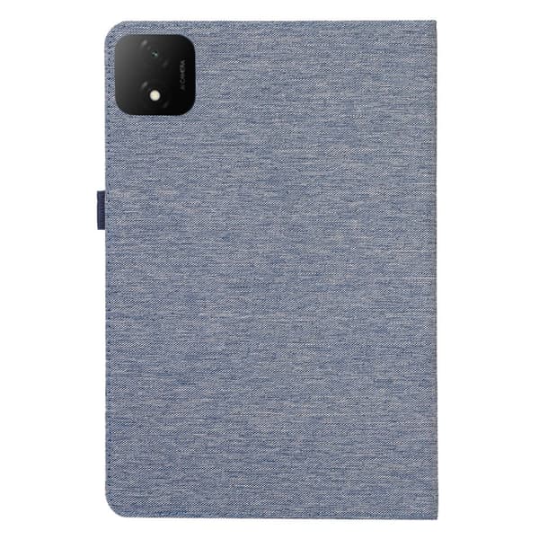Honor Pad GT Pro Leather Case Card Holder Cloth Texture Tablet Stand Cover - Blue Blue