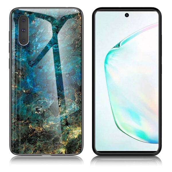 Fantasy Marble Samsung Galaxy Note 10 cover - Smaragd Green