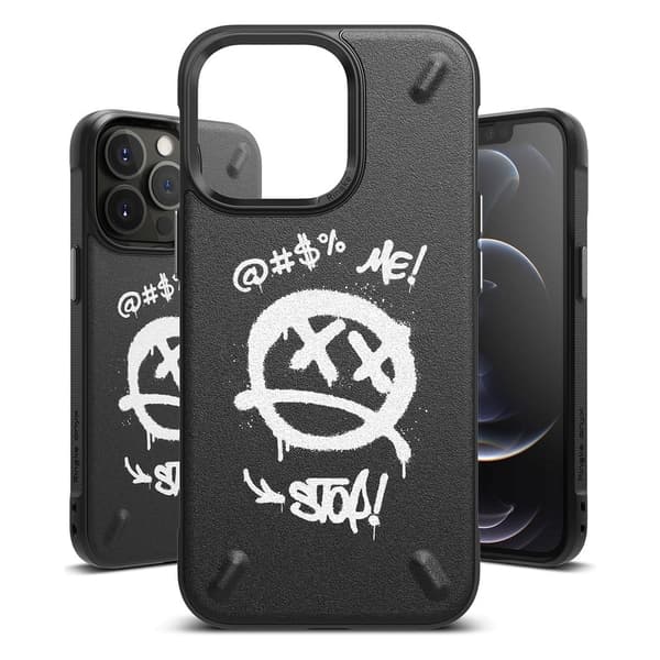 RINGKE ONYX DESIGN - iPhone 13 Pro Max - Graffiti Svart