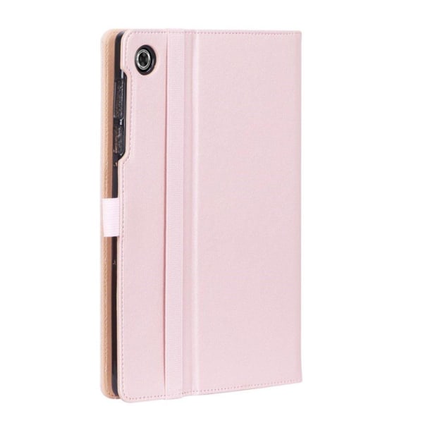 Lenovo Tab M10 HD Gen 2 business style  leather case - Rose Gold Rosa