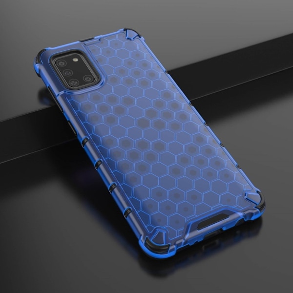 Bofink Honeycomb Samsung Galaxy A31 Etui - Blå Blue
