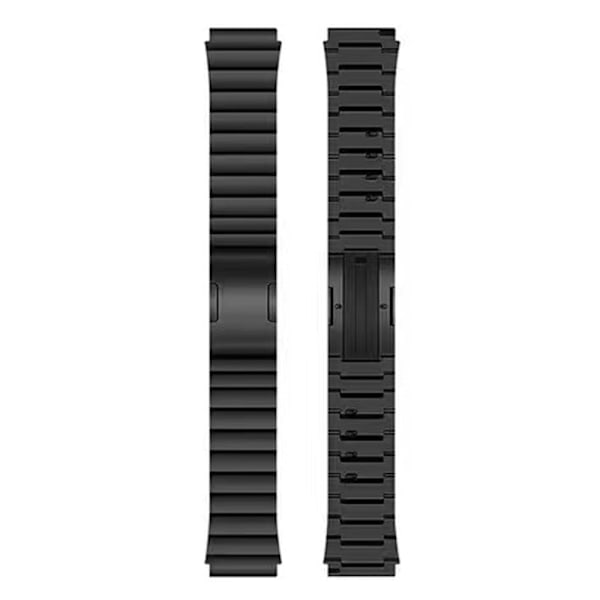 22 mm Universal klockarmband i rostfritt stål - Svart Svart