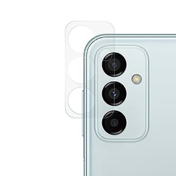 Samsung Galaxy M23 kameralinsebeskyttelse af hærdet glas Transparent