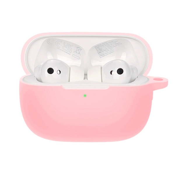 Honor Earbuds 3 Pro silikonfodral med spänne - Rosa Rosa