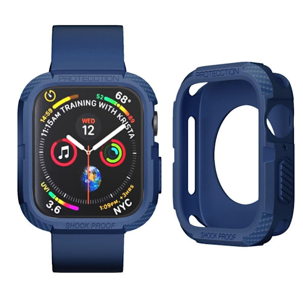 Apple Watch (41 mm) TPU-deksel - Blå Blue