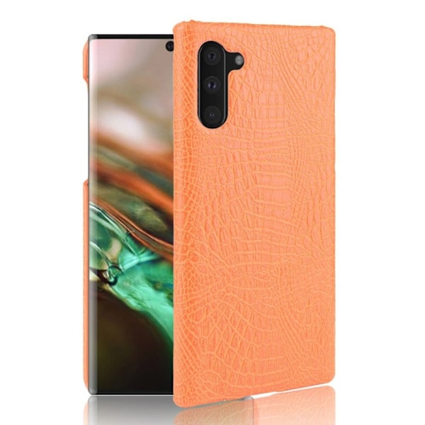 Croco Samsung Galaxy Note 10 deksel - Oransje Orange