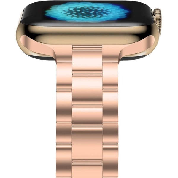 Apple Watch Series 8 (45mm) / Watch Ultra urrem i rustfrit stål Pink