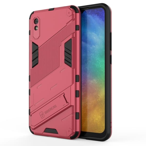 Støtsikkert hybriddeksel for Xiaomi Redmi 9A - Rose Pink