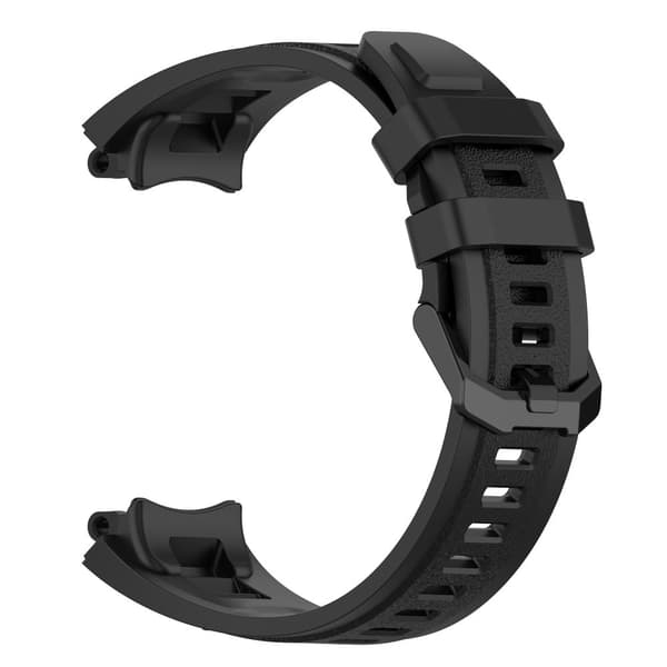 Amazfit T-Rex 2 silikonikellon hihna työkalulla - Musta Black