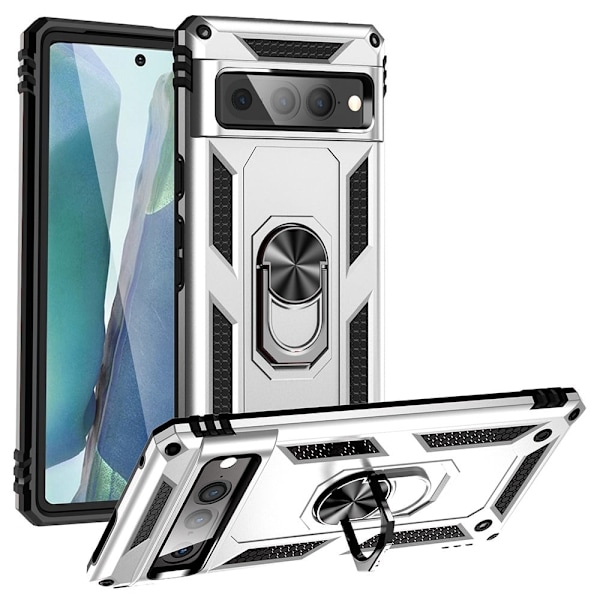 Bofink Combat Google Pixel 7 Pro kotelot - Hopea Silver grey