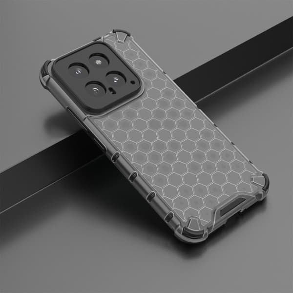 Bofink Honeycomb Xiaomi 14 kotelot - Musta Black