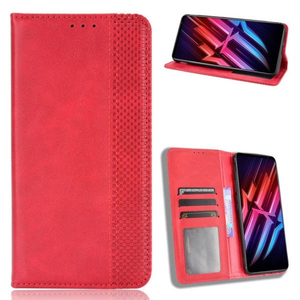 Bofink Vintage ZTE nubia Red Magic 6 leather case - Red Red