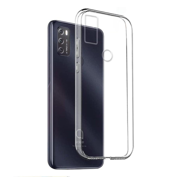 Ultrasmalt transparent fodral för Alcatel 3L (2021) / 1S (2021) Transparent