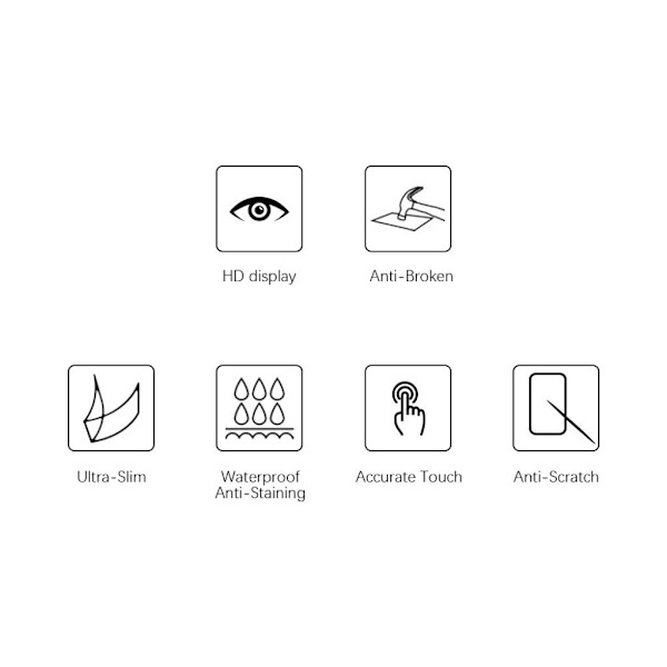 Fitbit Luxe screen protector Transparent