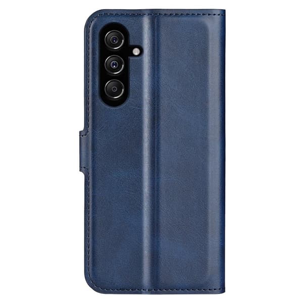 Læderetui med Pung til Samsung Galaxy M34 - Blå Blue
