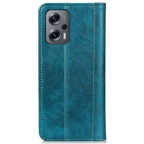 Aito nahkakotelo magneettisuljuksella Xiaomi Poco X4 GT / Xiaomi Redmi Note 11T Pro / Xiaomi Redmi Note 11T Pro Plus - Vihreä Green