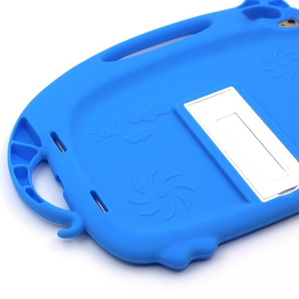 iPad 10.2 (2019) pig shape silicone case - Blue Blue