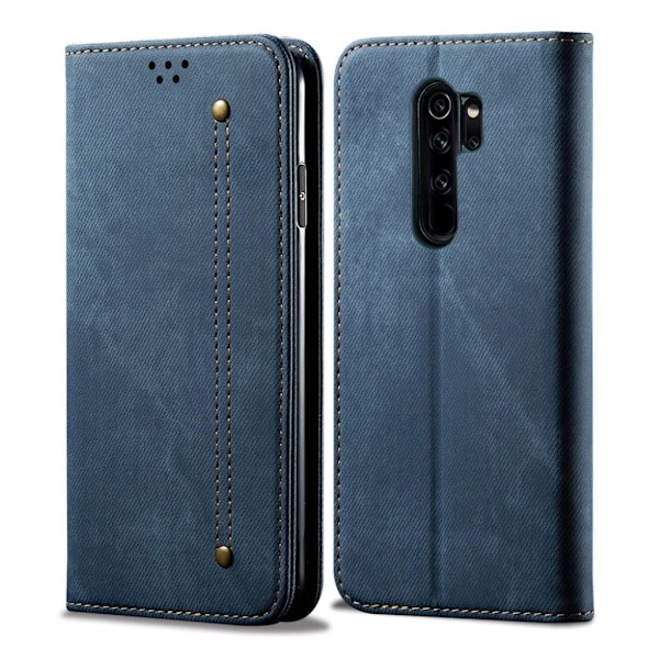 Jeans Xiaomi redmi Note 8 Pro Flip case - Blå Blue