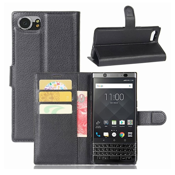 Classic BlackBerry Keyone etui – Sort Black