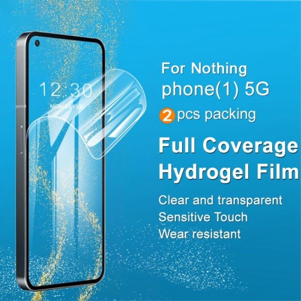 IMAK Hydrogel III skärmfilm till Nothing Phone (1) Transparent