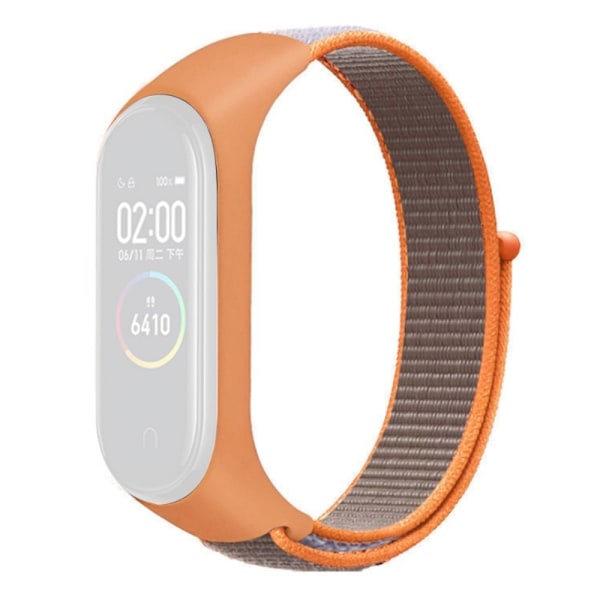 Xiaomi Mi Band 7 / 6 / 5 nylon urrem - Orange Orange