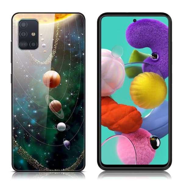 Fantasy Samsung Galaxy A51 cover - Planeter Multicolor