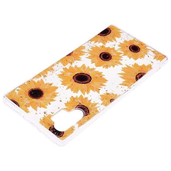 Deco Samsung Galaxy Note 10 Pro cover - Solsikker Yellow
