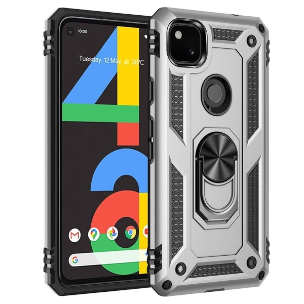 Bofink Combat Google Pixel 4a kotelot - Hopea Silver grey