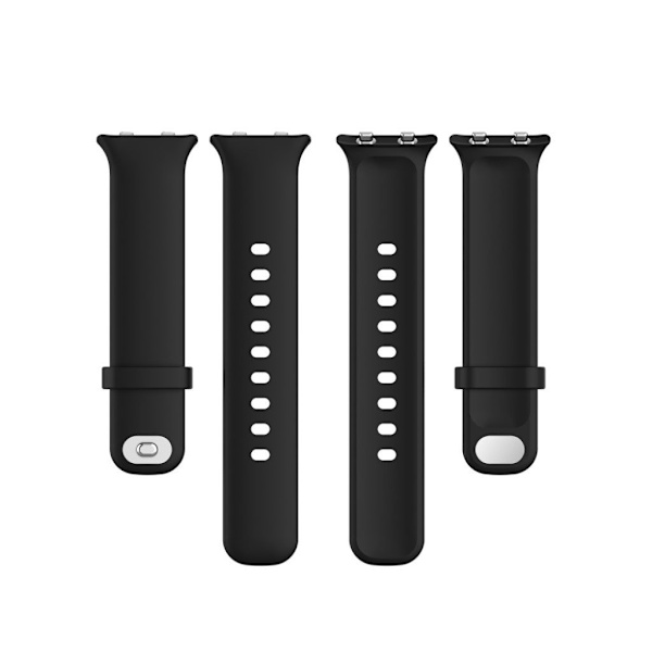 Oppo Watch (41mm) simple silikone rem - sort Black