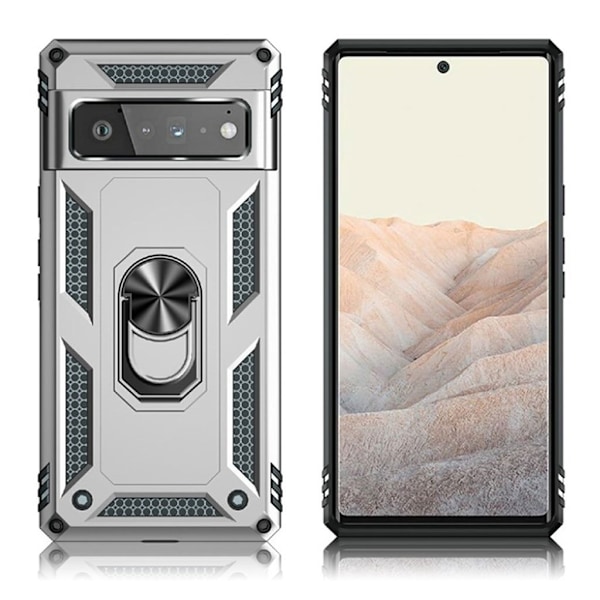 Bofink Combat Google Pixel 6 Pro cover - Sølv/Grå Silver grey