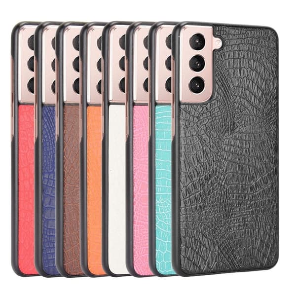 Croco Samsung Galaxy S21 skal - Svart Svart