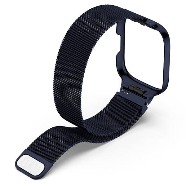 Xiaomi Redmi Watch 3 Active / Lite 3 milanese metallarmband med lock - Midnattsblå Blå