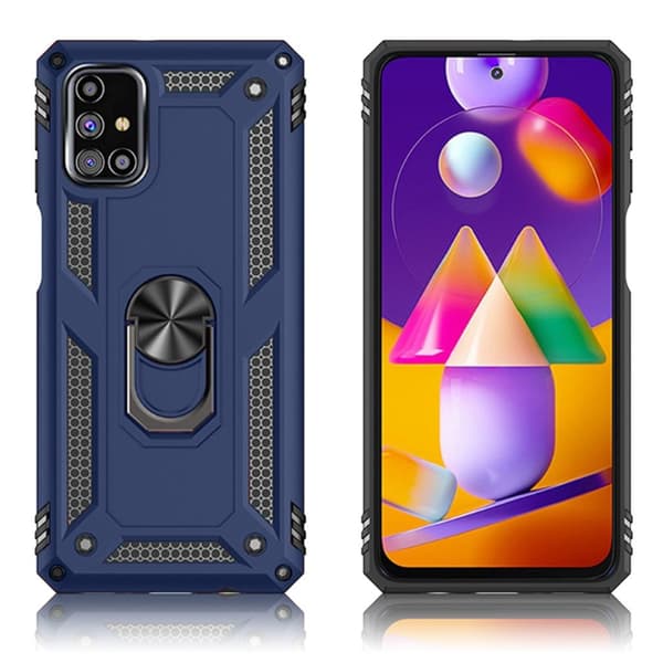 Bofink Combat Samsung Galaxy M31s kotelot - Sininen Blue