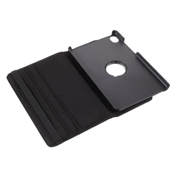 Lenovo Tab M8 360 roterbart läderfodral - Svart Svart