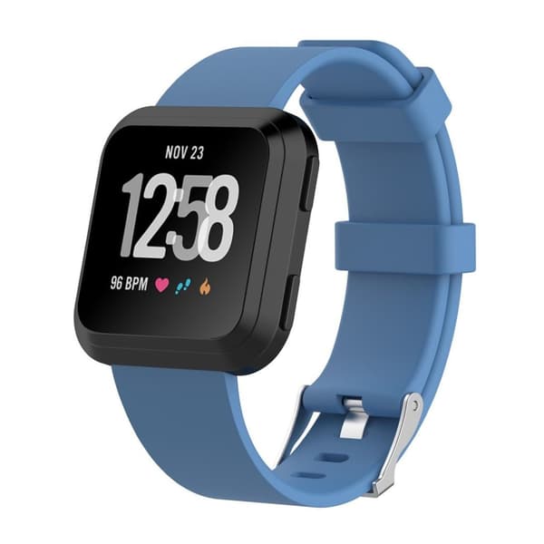 Trendikäs vaihtoranneke Fitbit Versa-kellolle - Sininen Blue