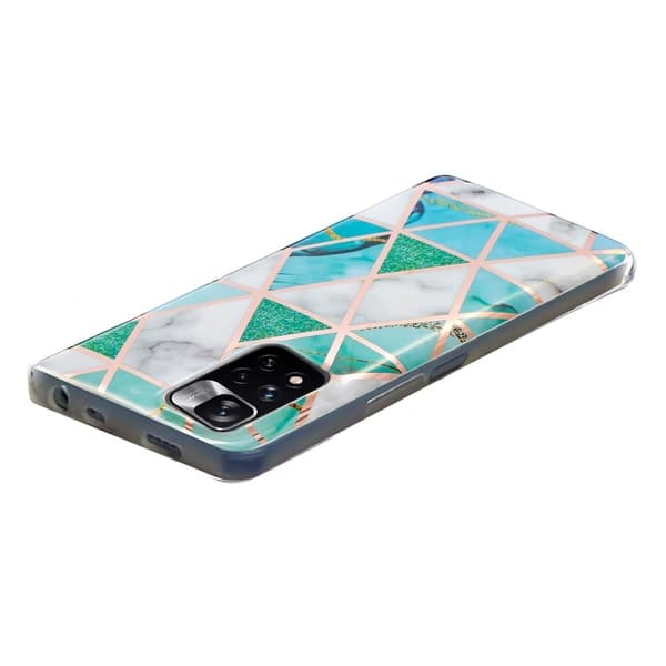 Marmormotiv Xiaomi Redmi Note 11 Pro 5G / Xiaomi Redmi Note 11 Pro Plus 5G skal - Grön / Vit Grön