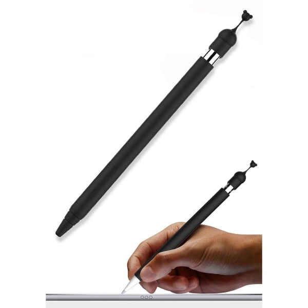 Apple Pencil cartoon design silicone cover - Red Röd