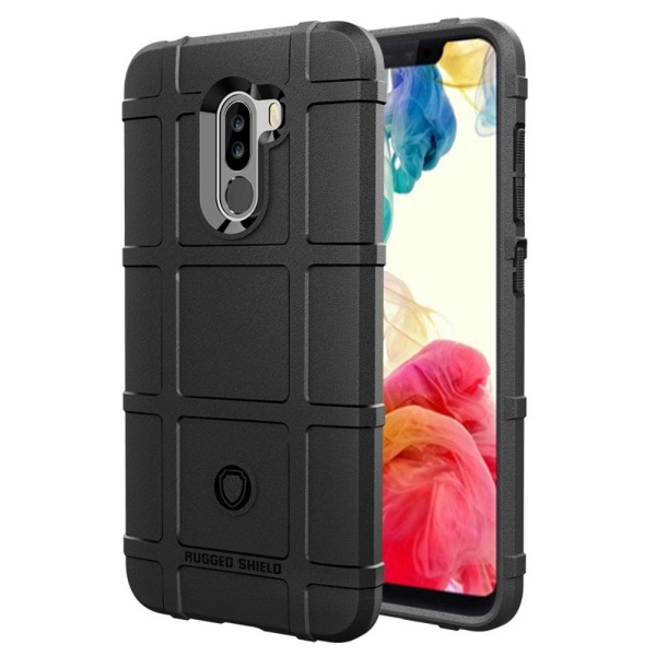 Rugged Shield Xiaomi Pocophone F1 skal - Svart Svart