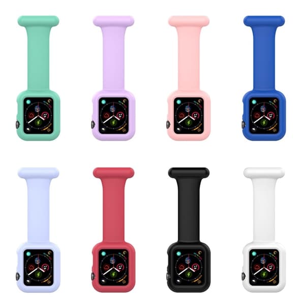 Apple Watch (45mm) silikoninen ranneke - Pinkki Pink