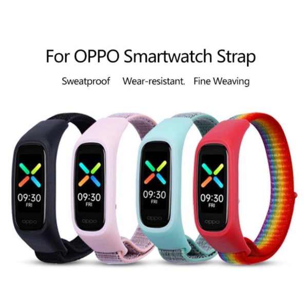 Oppo Band Style nylon watch band - Indigo Blå