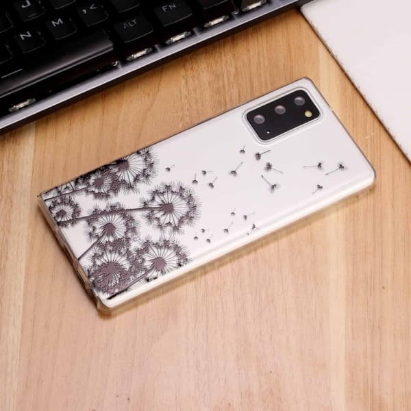 Deco Samsung Galaxy Note 20 kotelot - Voikukka Black